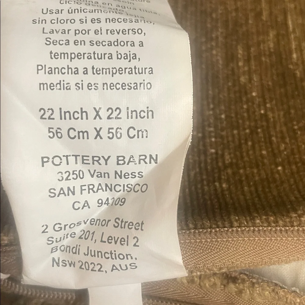 Pottery barn pillow cover